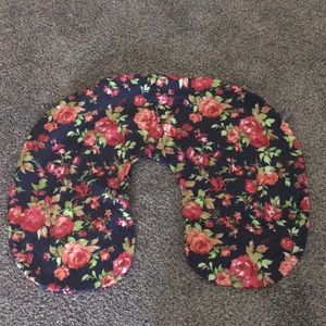 Floral boppy pillow cover